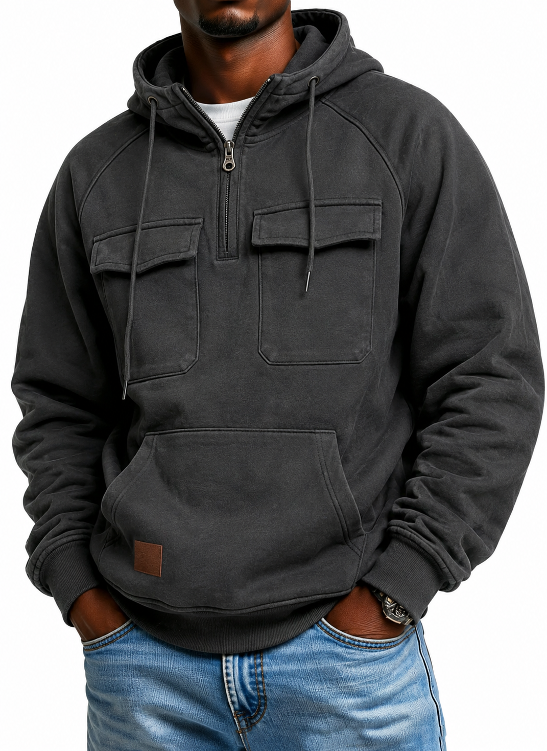 Men's Loose Fit Sweatshirt Hoodie
