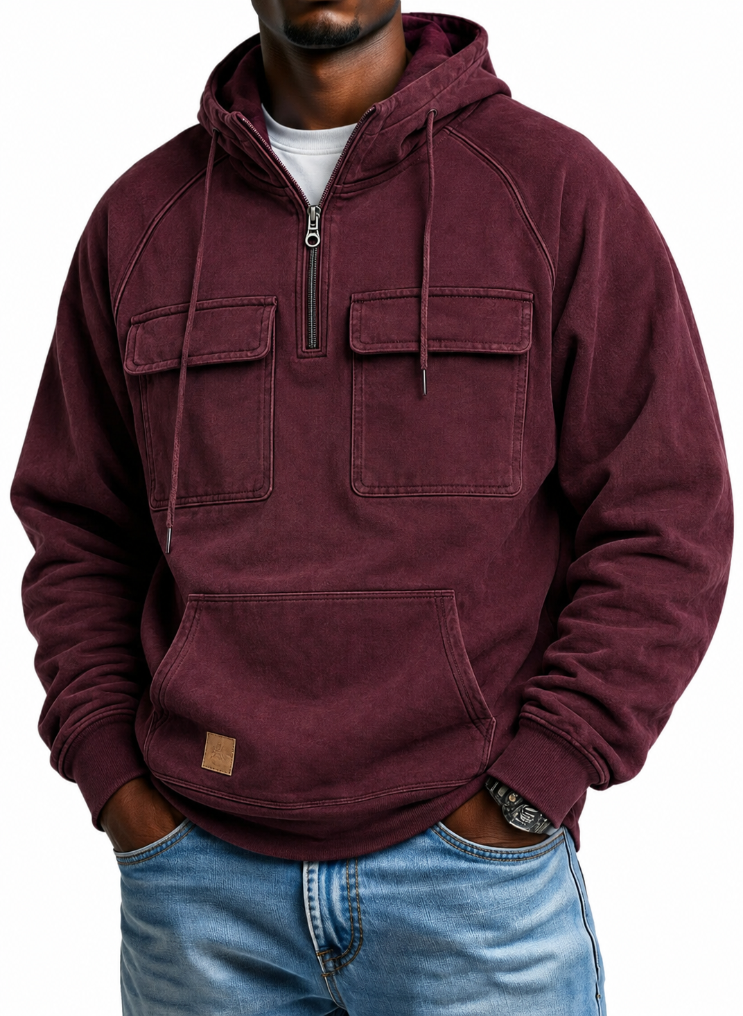 Men's Loose Fit Sweatshirt Hoodie