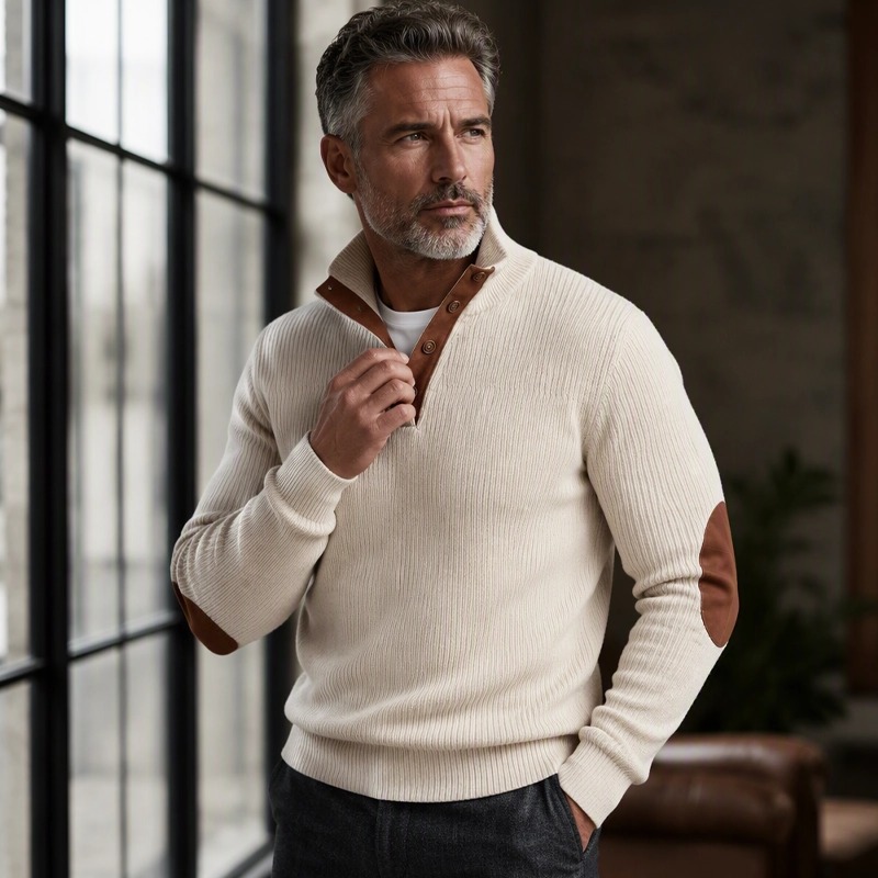 🧥🧥🧥New Corduroy Casual Stand-Collar Long-Sleeve Sweatshirt🔥🔥🔥