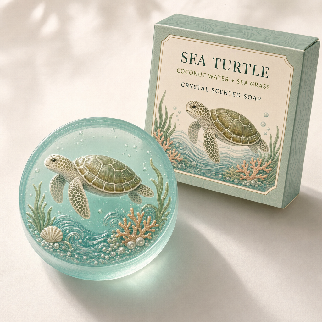 The Ocean Crystal Soap Collection That Turns Cleansing Into a Small Ritual