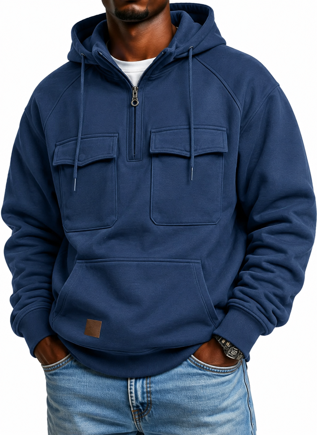 Men's Loose Fit Sweatshirt Hoodie