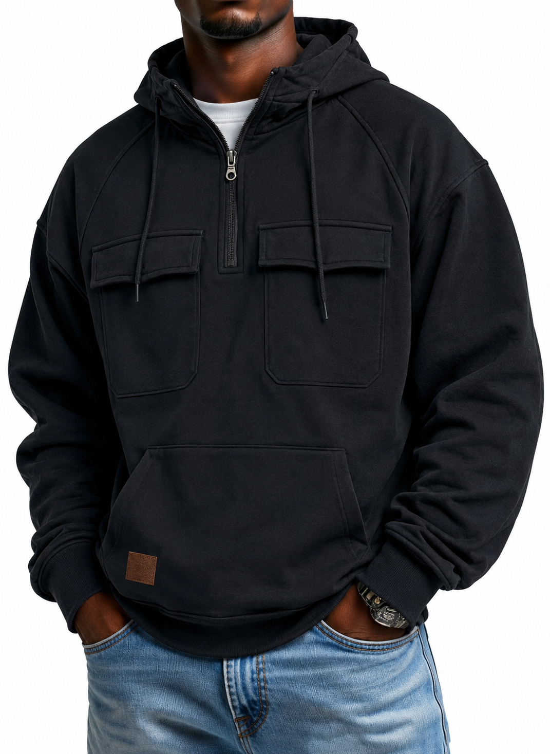 Men's Loose Fit Sweatshirt Hoodie