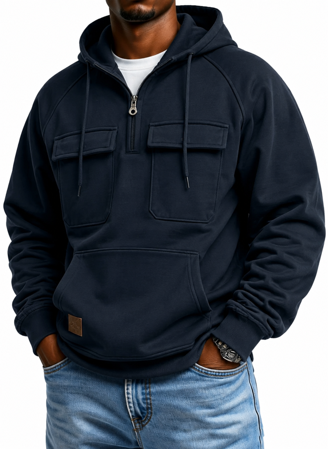 Men's Loose Fit Sweatshirt Hoodie