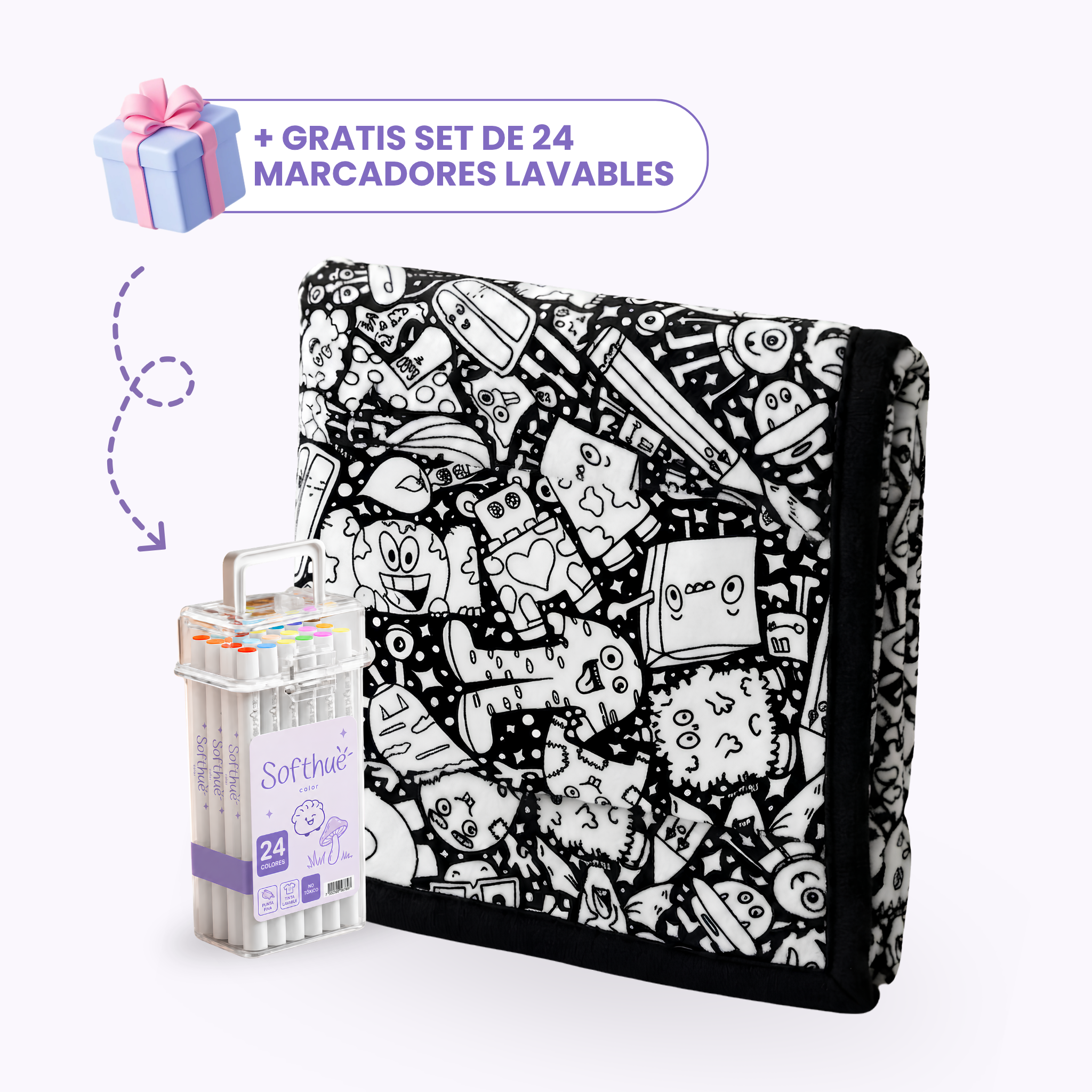 CalmColors™ Creative Blanket
