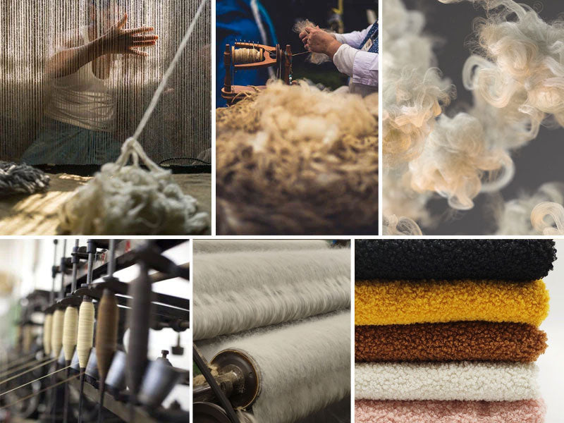 Plush polar fleece fiber stack