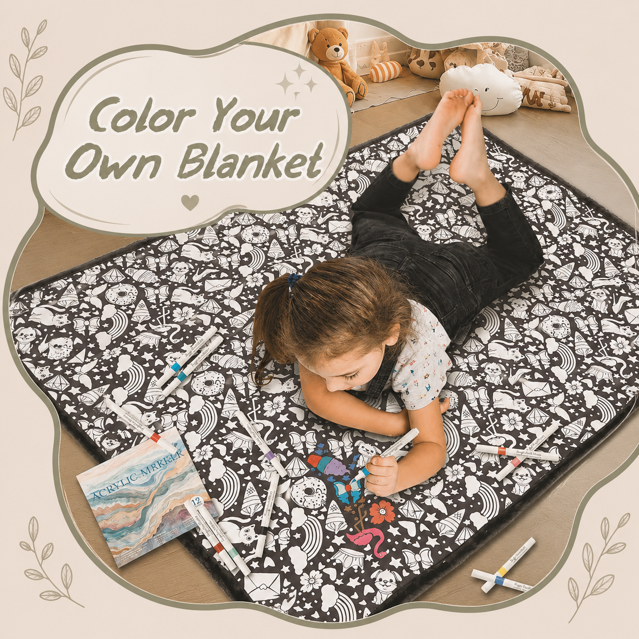 CalmColors™ Creative Blanket
