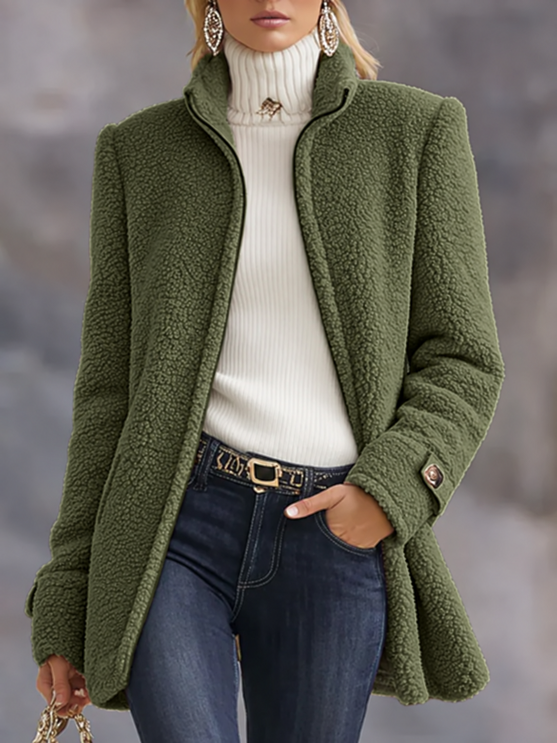Army Green Fleece