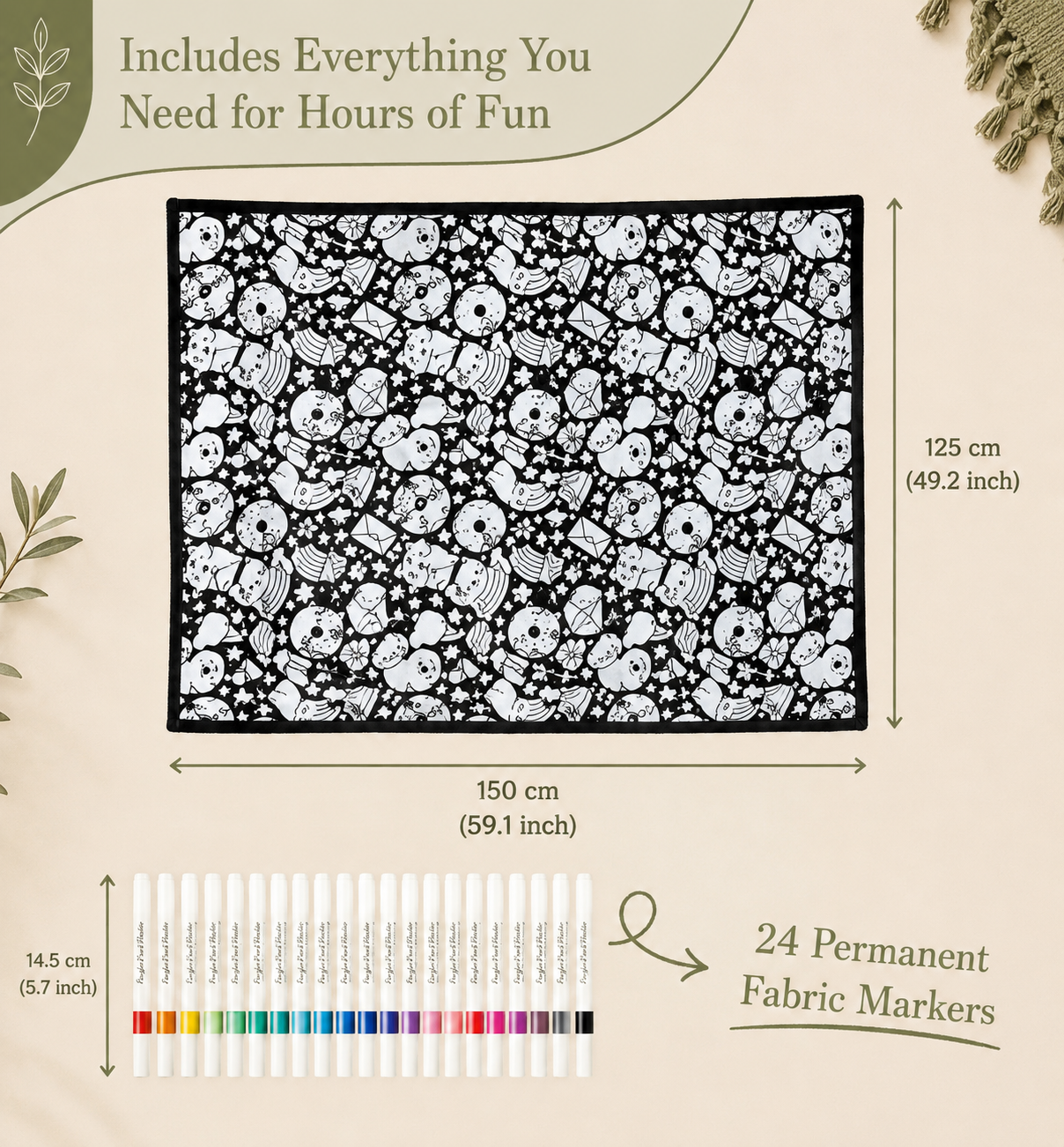 CalmColors™ Creative Blanket