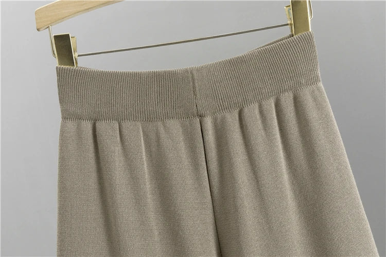 Elena 3-Piece Knitted Pant Set