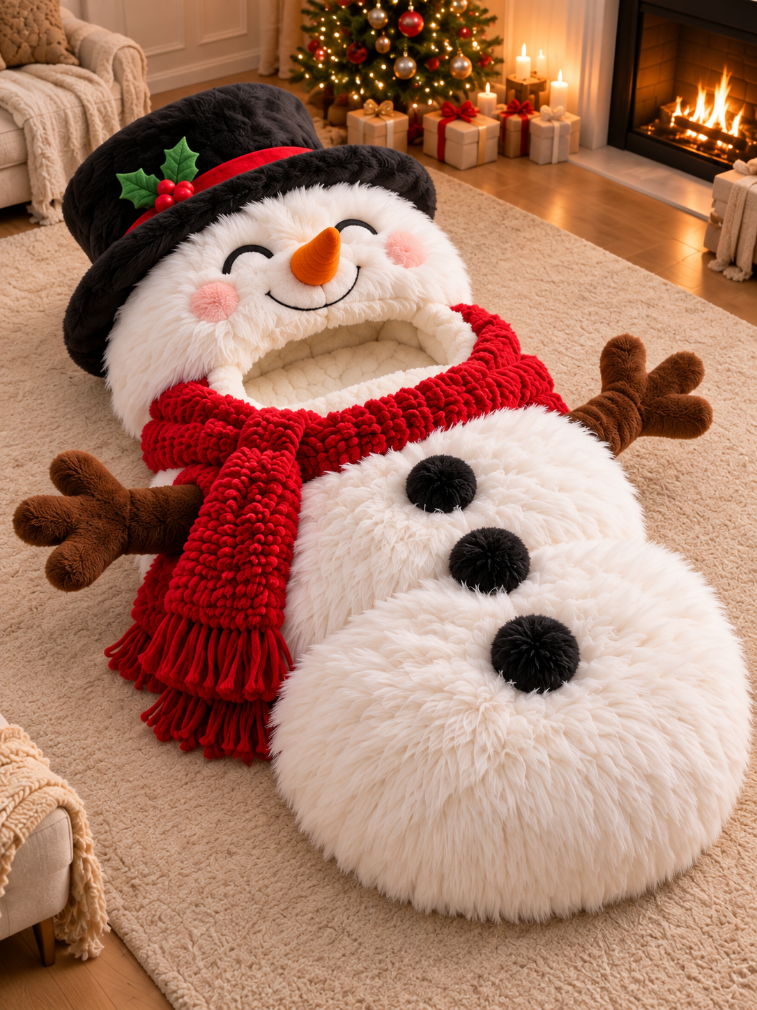 Snowman 3D Sleeping Bag