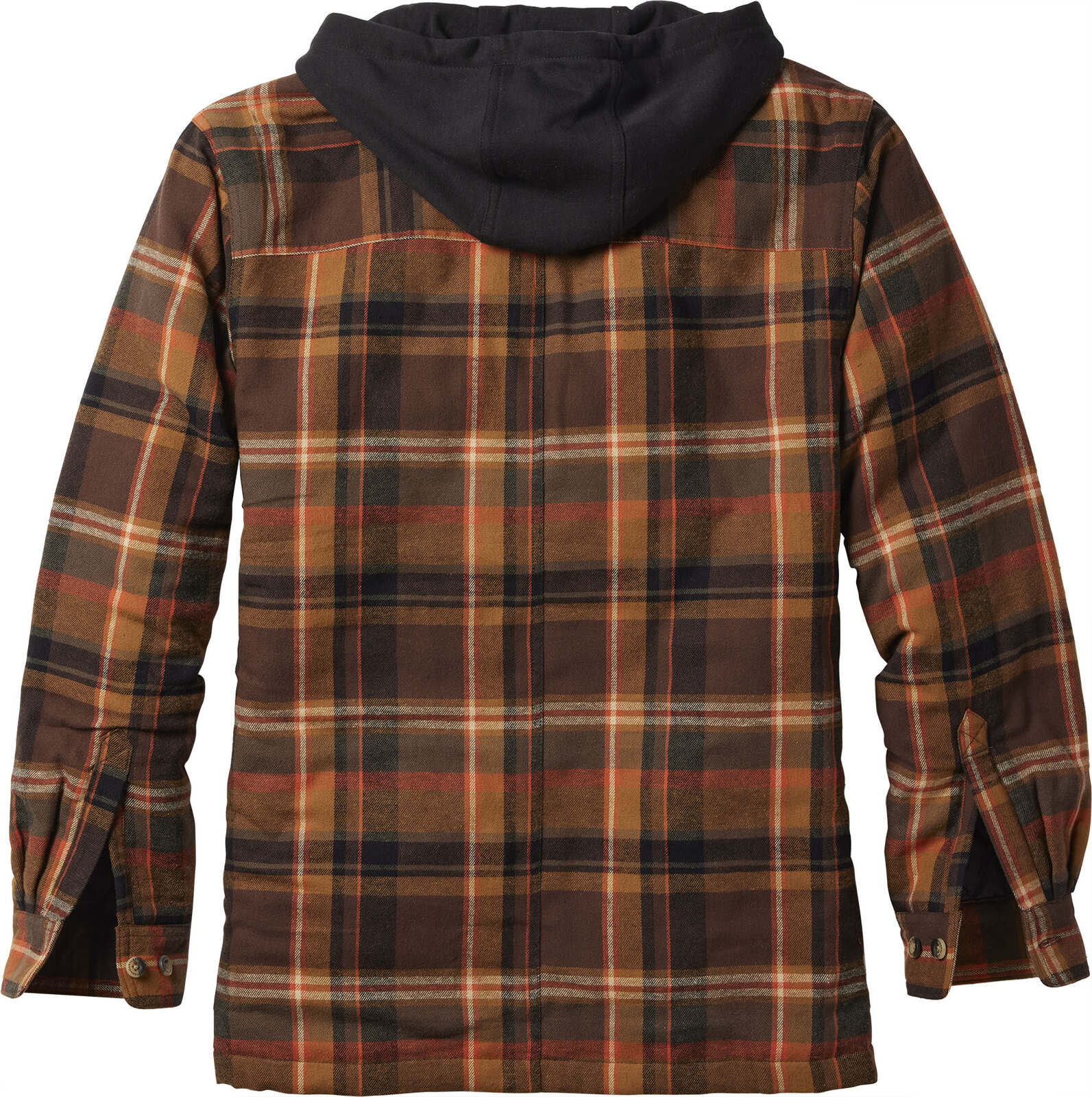 Men's Maplewood Hooded Flannel Shirt Jacket