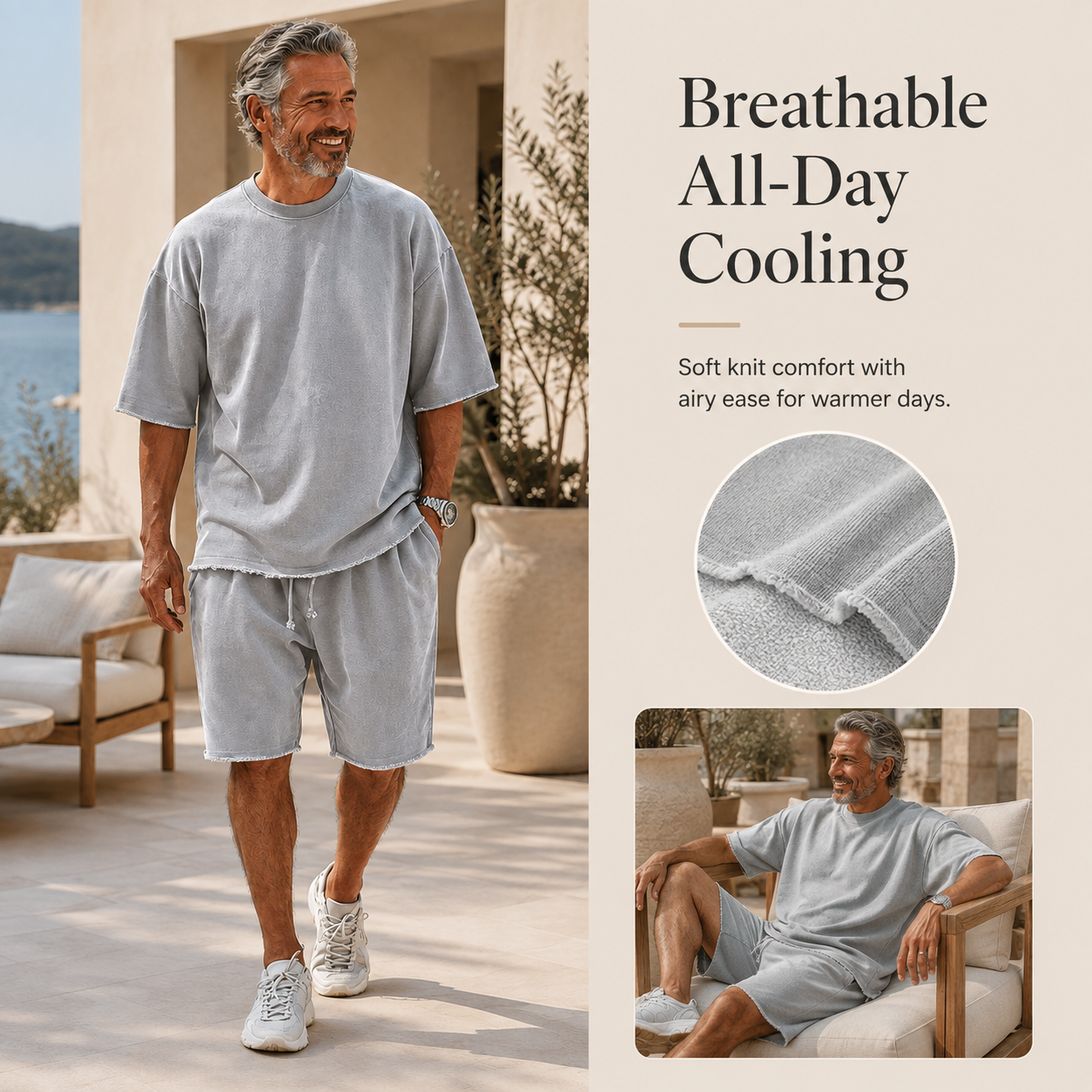 Breathable all-day cooling