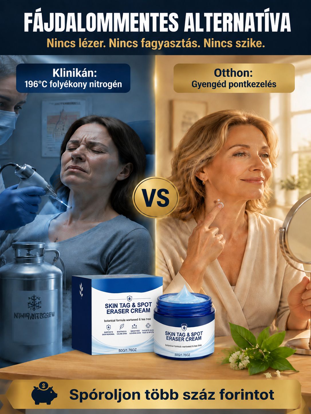  Német Formulájú Bőrhibajavító Krém | -50% Akció + Ingyenes Szállítás