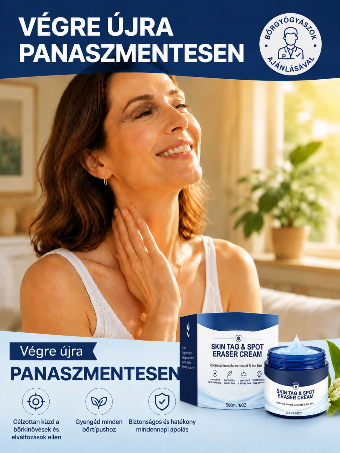  Német Formulájú Bőrhibajavító Krém | -50% Akció + Ingyenes Szállítás