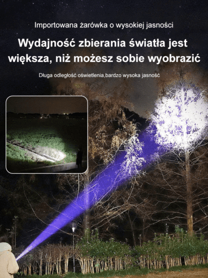 Taktyczna Latarka Ratunkowa ze Zbijakiem do Szyb | Płatność przy odbiorze! -80%