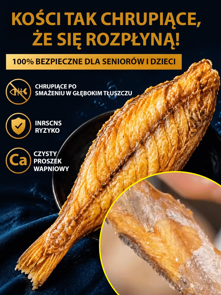 Cała Suszona Żółta Ryba z Głębin - Gotowa Przekąska (3 Smaki)