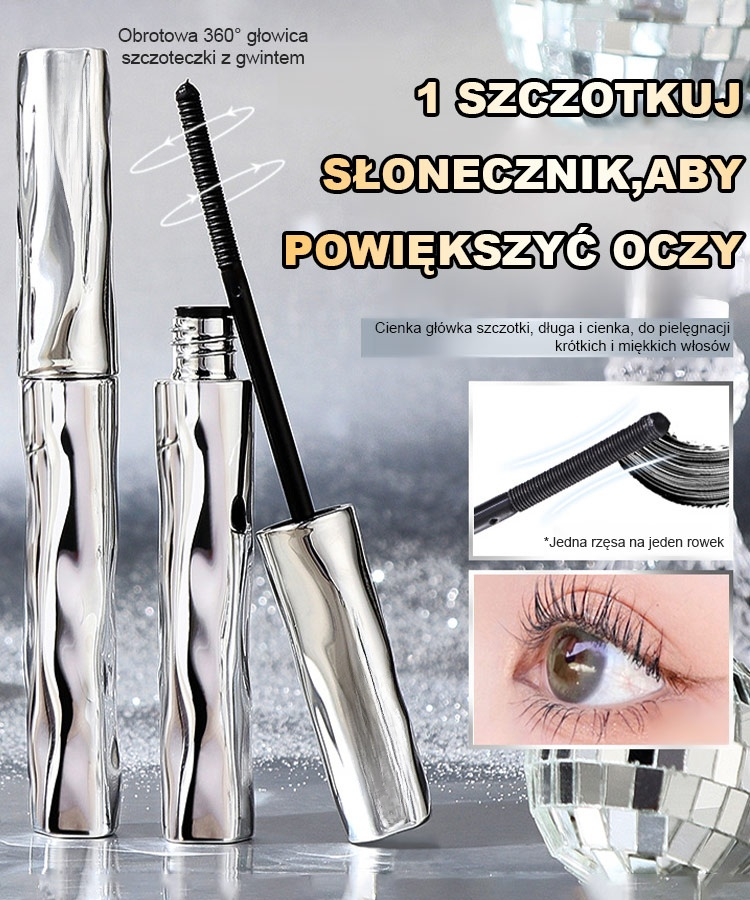 Magiczna Maskara 360° Wydłużająca Rzęsy | Zero Grudek | -50%