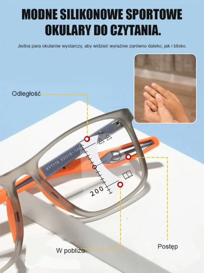 Niezniszczalne Okulary z Filtrem Światła Niebieskiego -75%