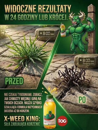 Pogromca Chwastów - Zniżka 75% + Darmowa Dostawa