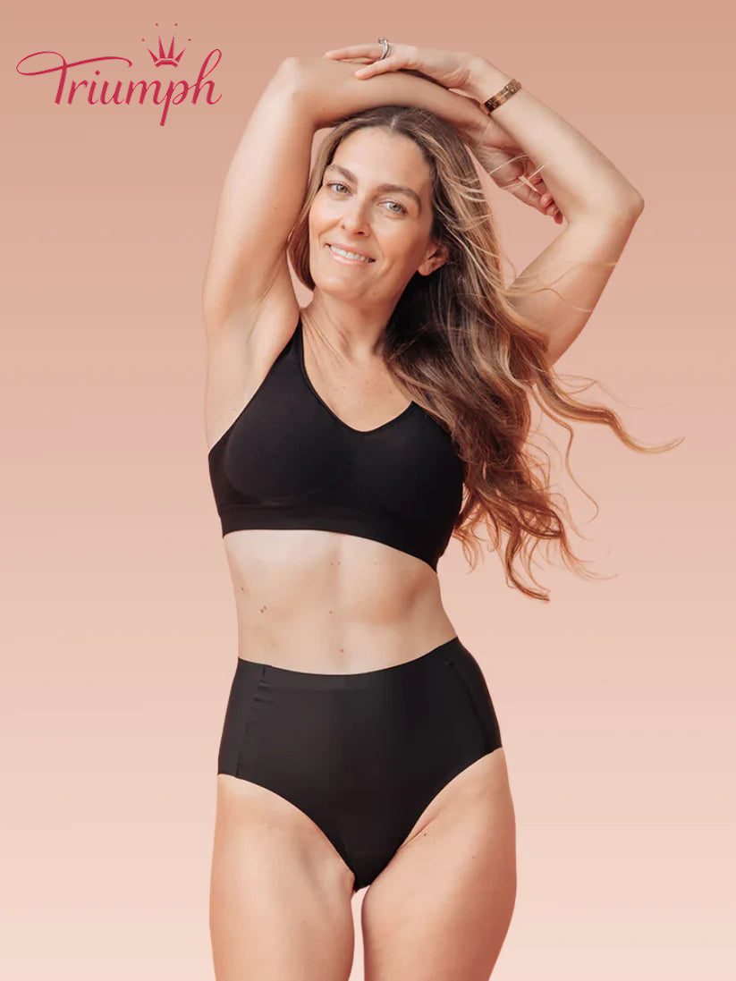 Triumph® 4-częściowy – Nowość 2026 💖 Półmiękki koronkowy biustonosz z haftem | Plus Size [65A–120H]