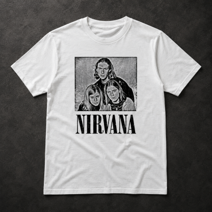 Vintage-Channel Vintage Hanson Parody White T-Shirt