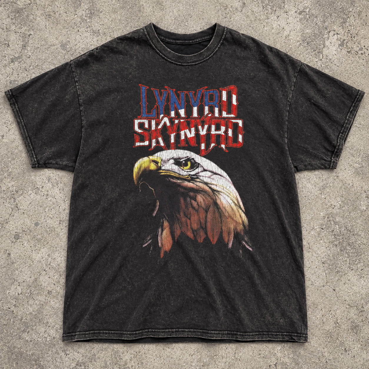 Vintage-Channel Vintage Lynyrd Skynyrd  Black T-Shirt
