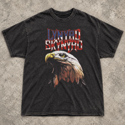 Vintage-Channel Vintage Lynyrd Skynyrd  Black T-Shirt