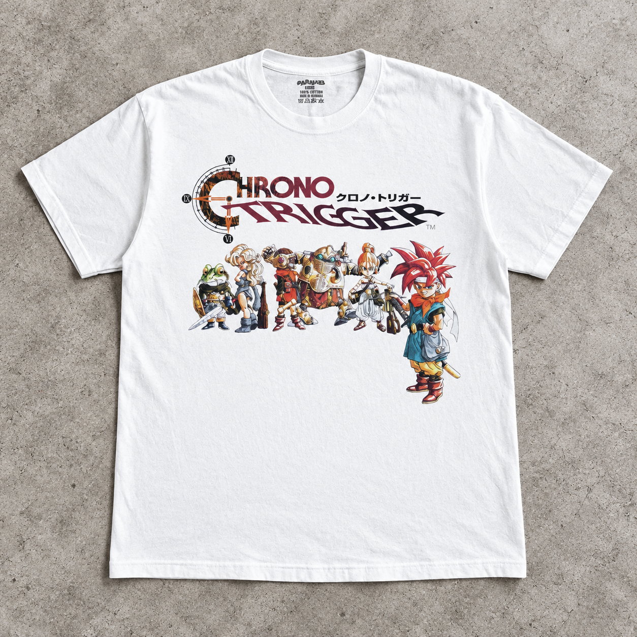 Vintage-Channel Retro 'Chrono Trigger' White T-Shirt