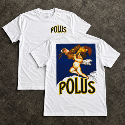 Vintage-Channel Vintage 1920 'Polus Cigar' Poster Heavyweight T-Shirt
