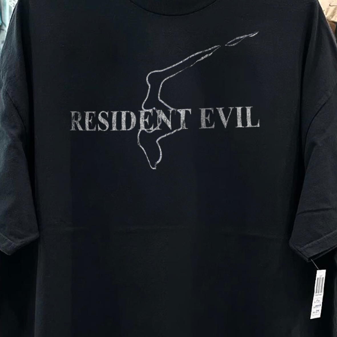 Vintage-Channel Resident Evil 5 2009 Promo Vintage Black T-Shirt-Vintage-Channel