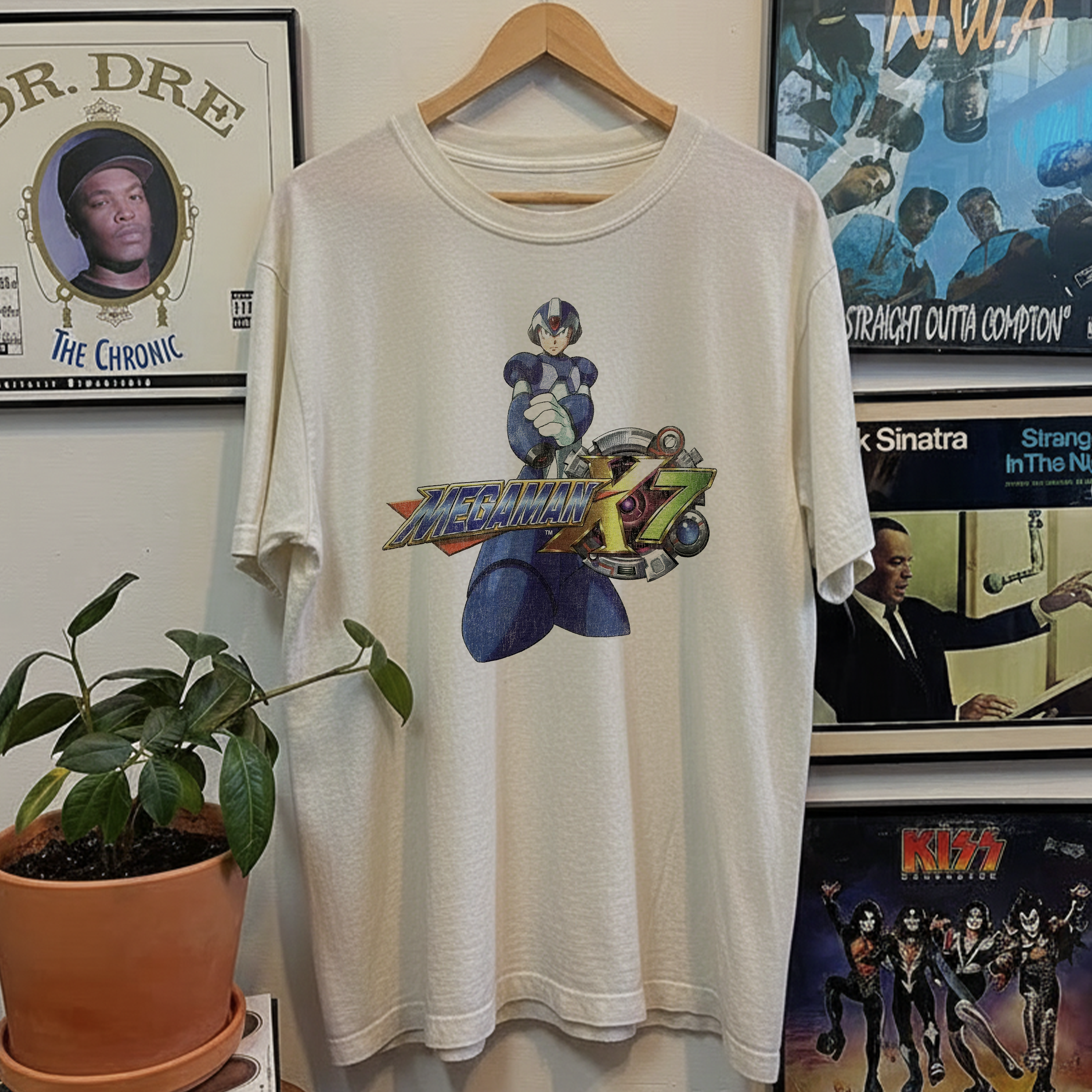 Vintage-Channel 2003 Megaman X7 White Tee-Vintage-Channel