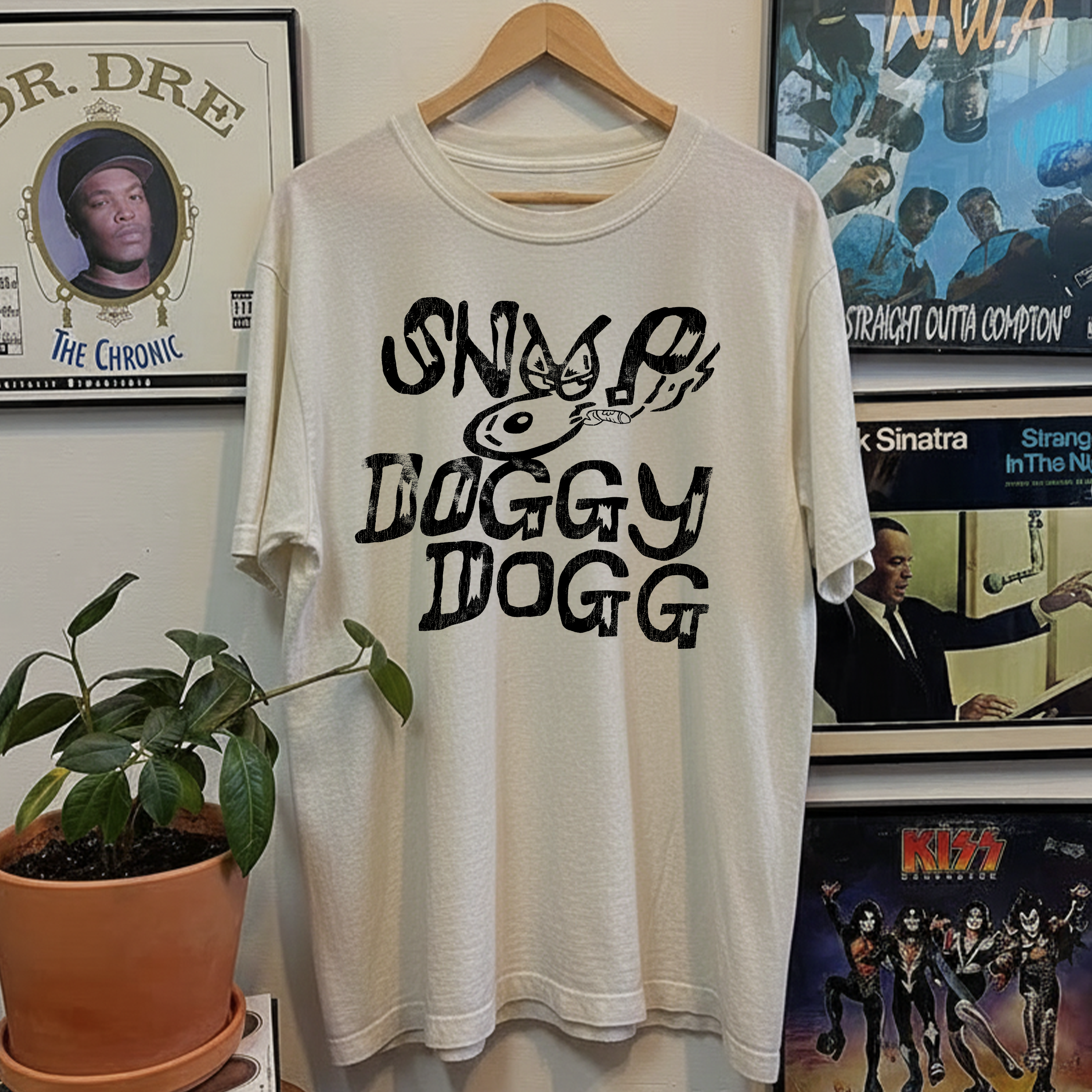 Vintage-Channel 90s Snoop Dogg What's My Name White Tee-Vintage-Channel