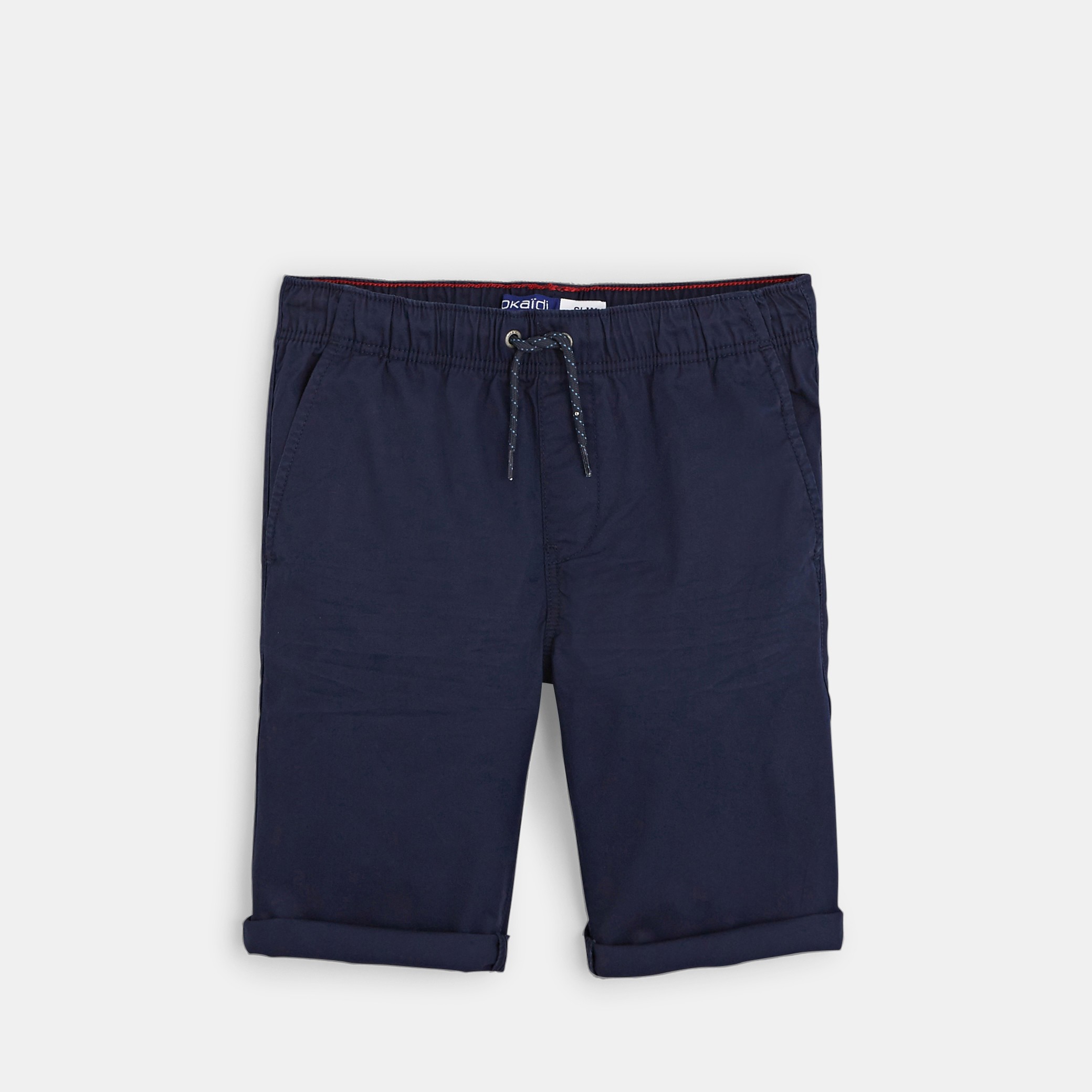 Bermuda rouge garçon - Bleu navy