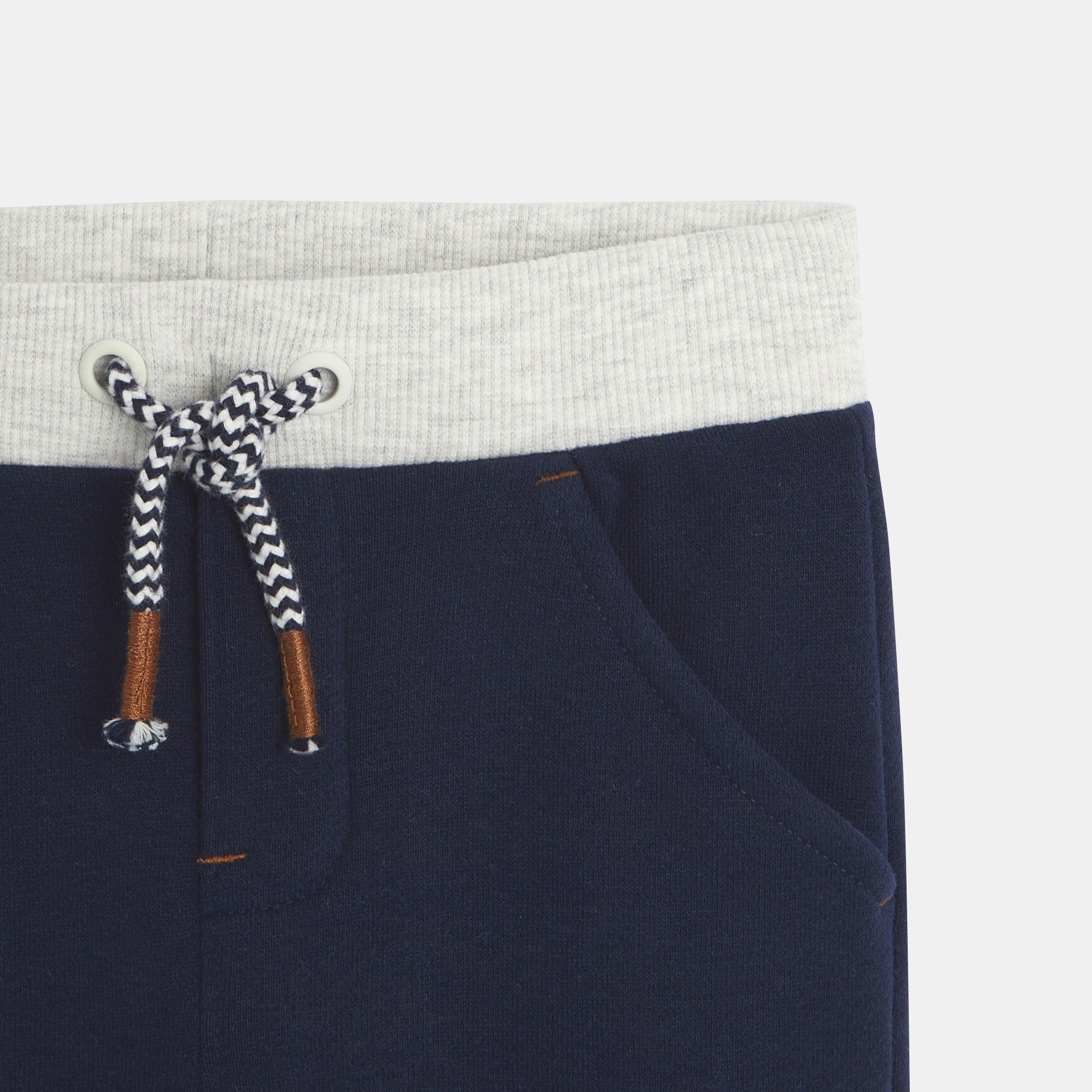Pantalon jogging vert bébé garçon - Bleu navy
