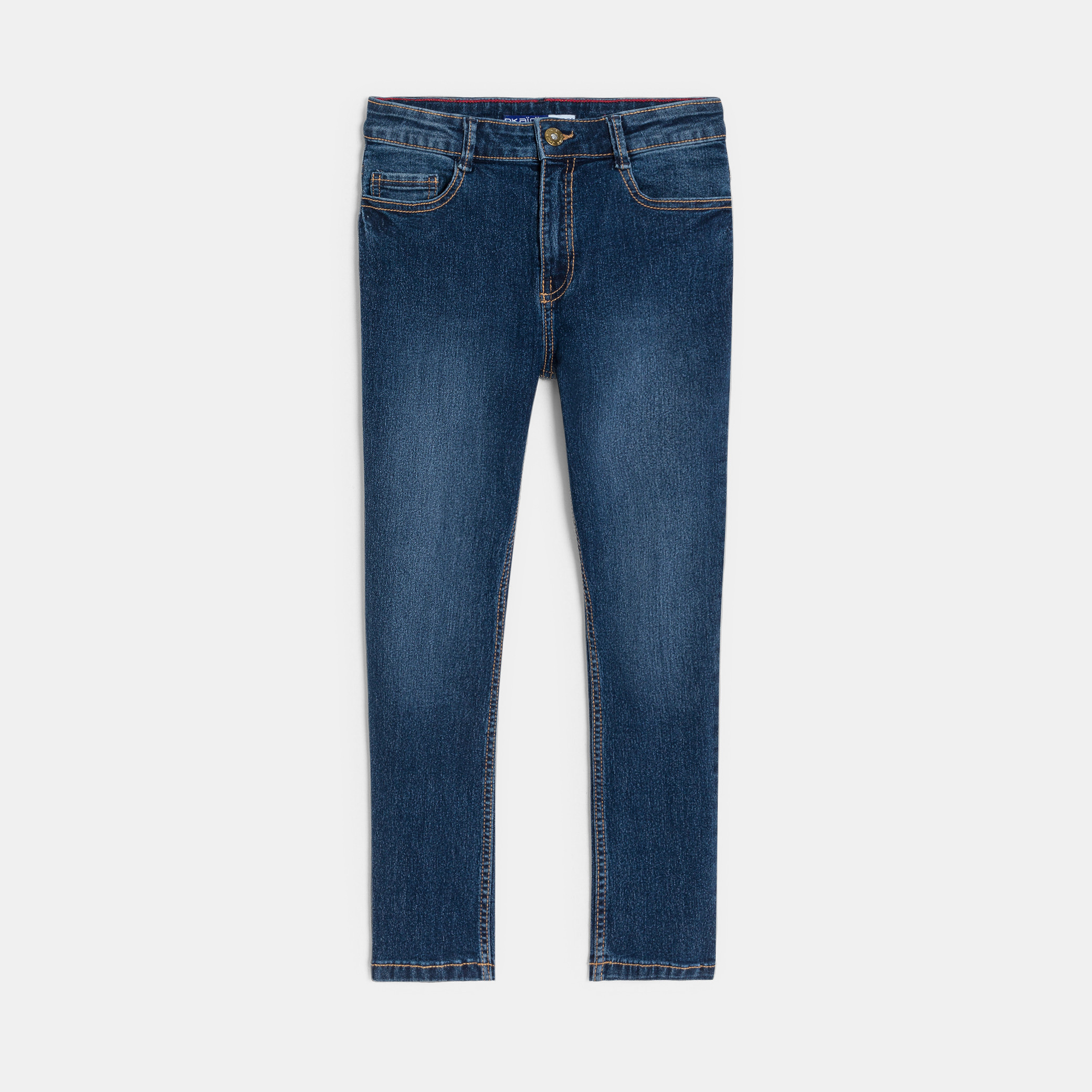 Jeans slim garçon bleu - Denim Dark Blue