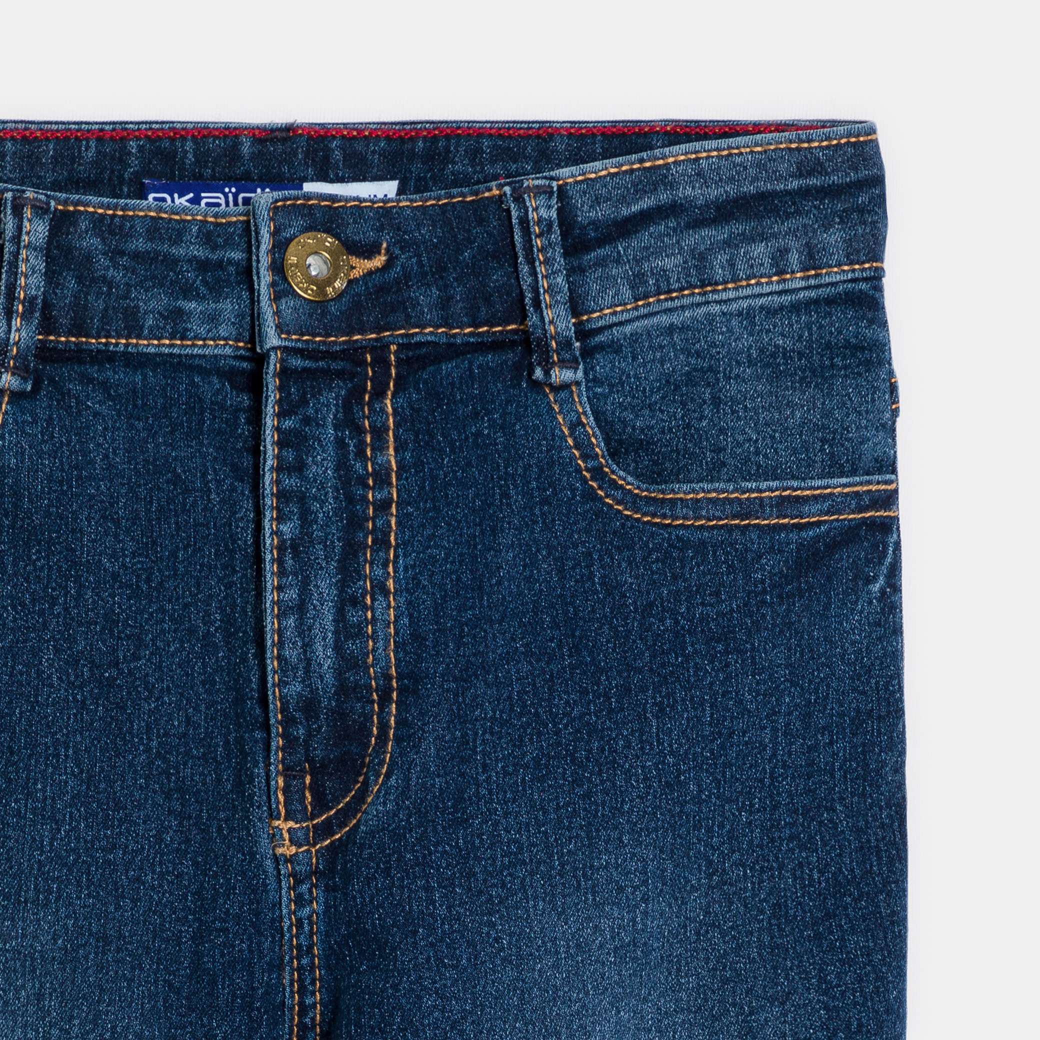Jeans slim garçon bleu - Denim Dark Blue