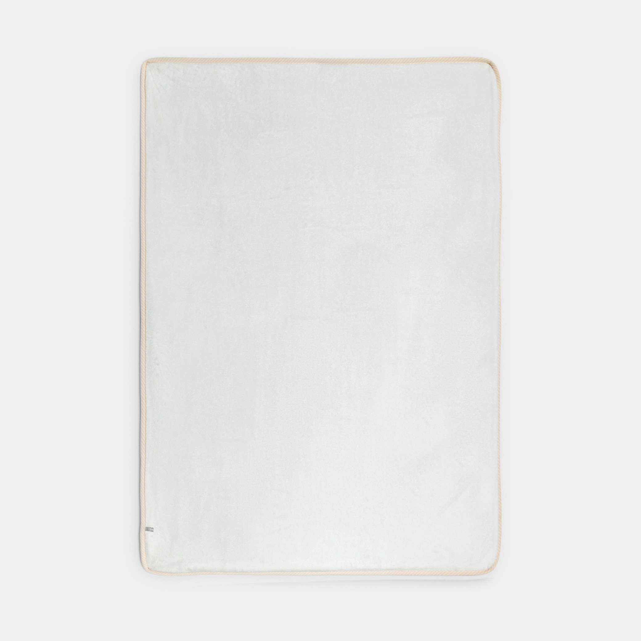 Couverture réversible mixte bébé - Blanc écru
