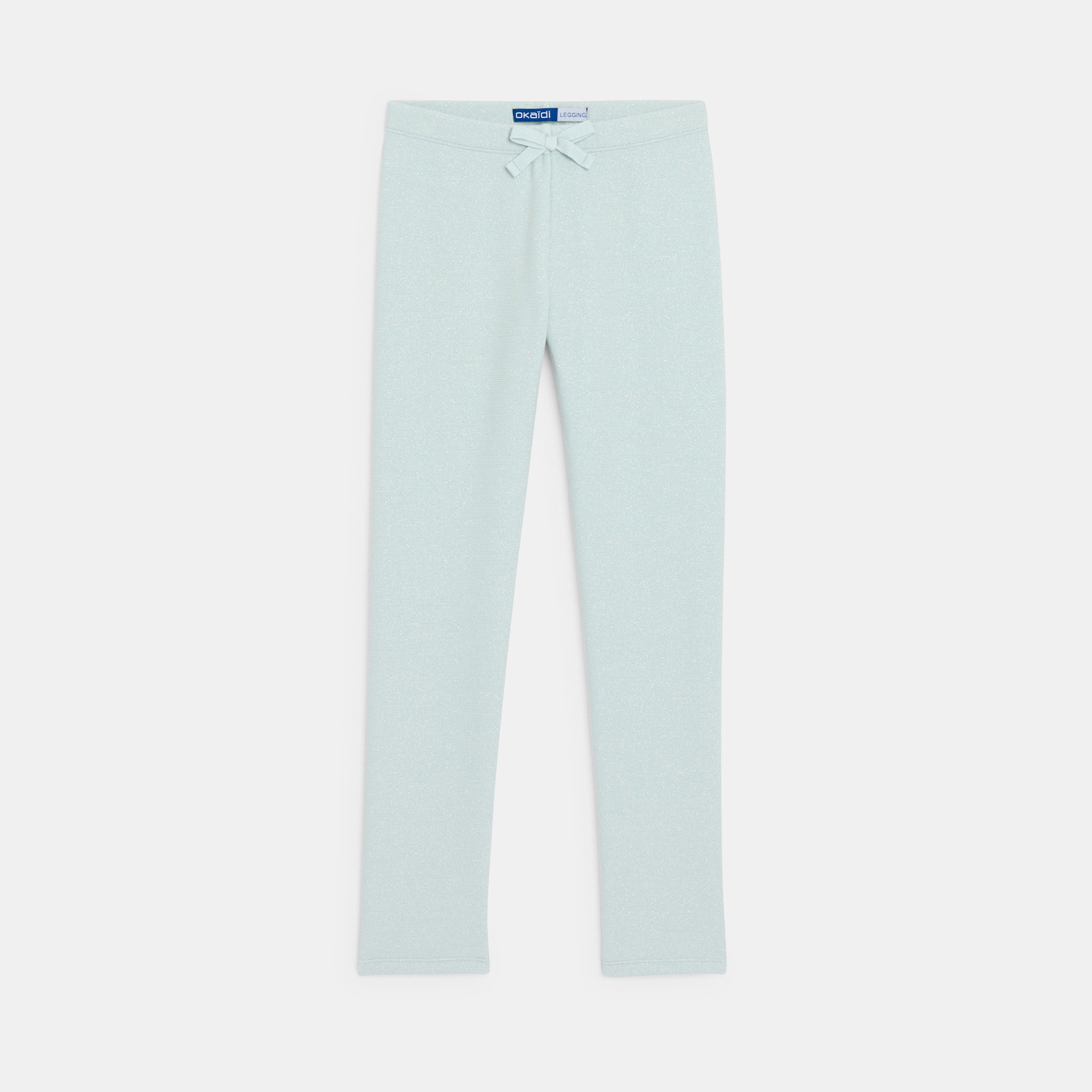 Leggings en jersey milano - Bleu Brumeux