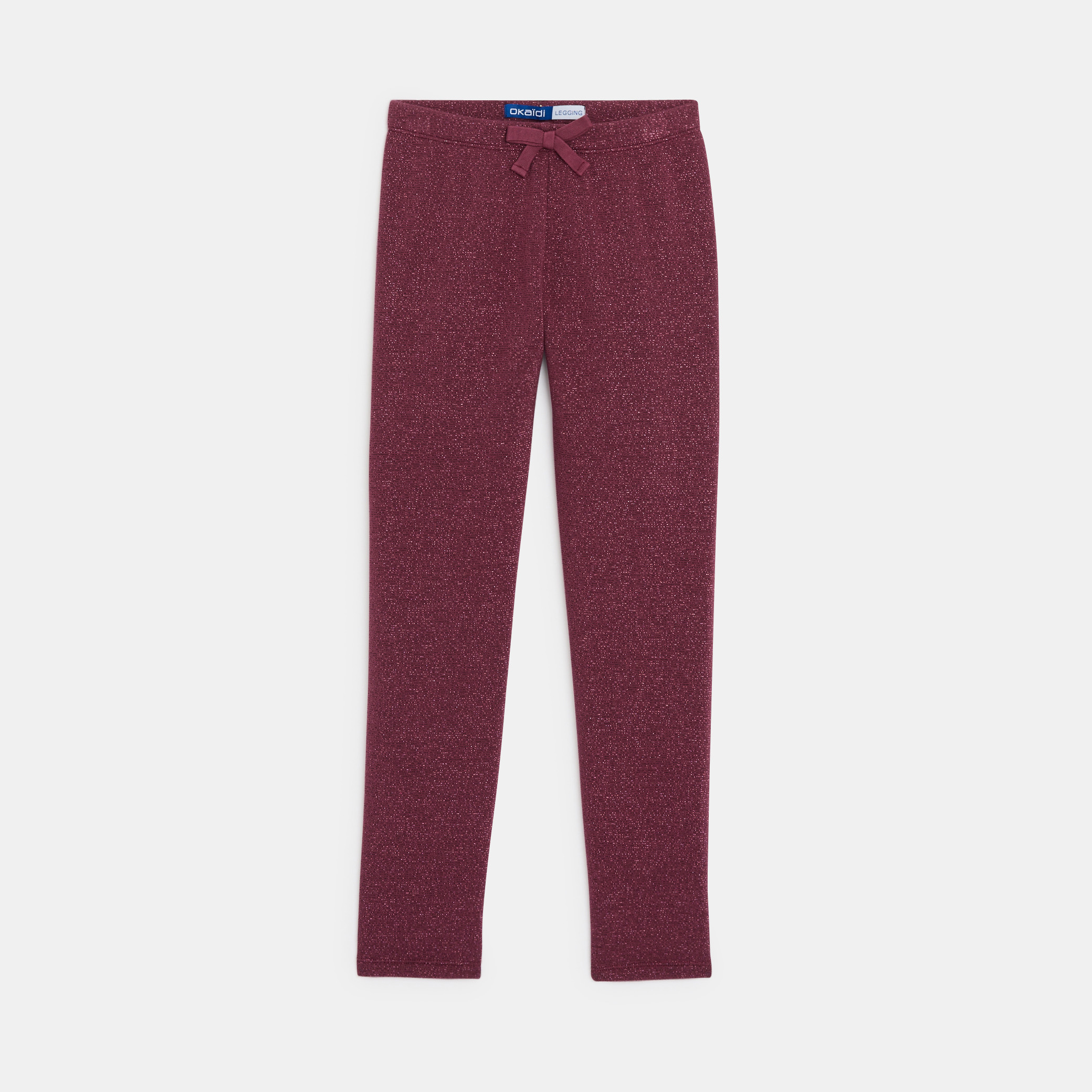 Leggings en jersey milano - Prune
