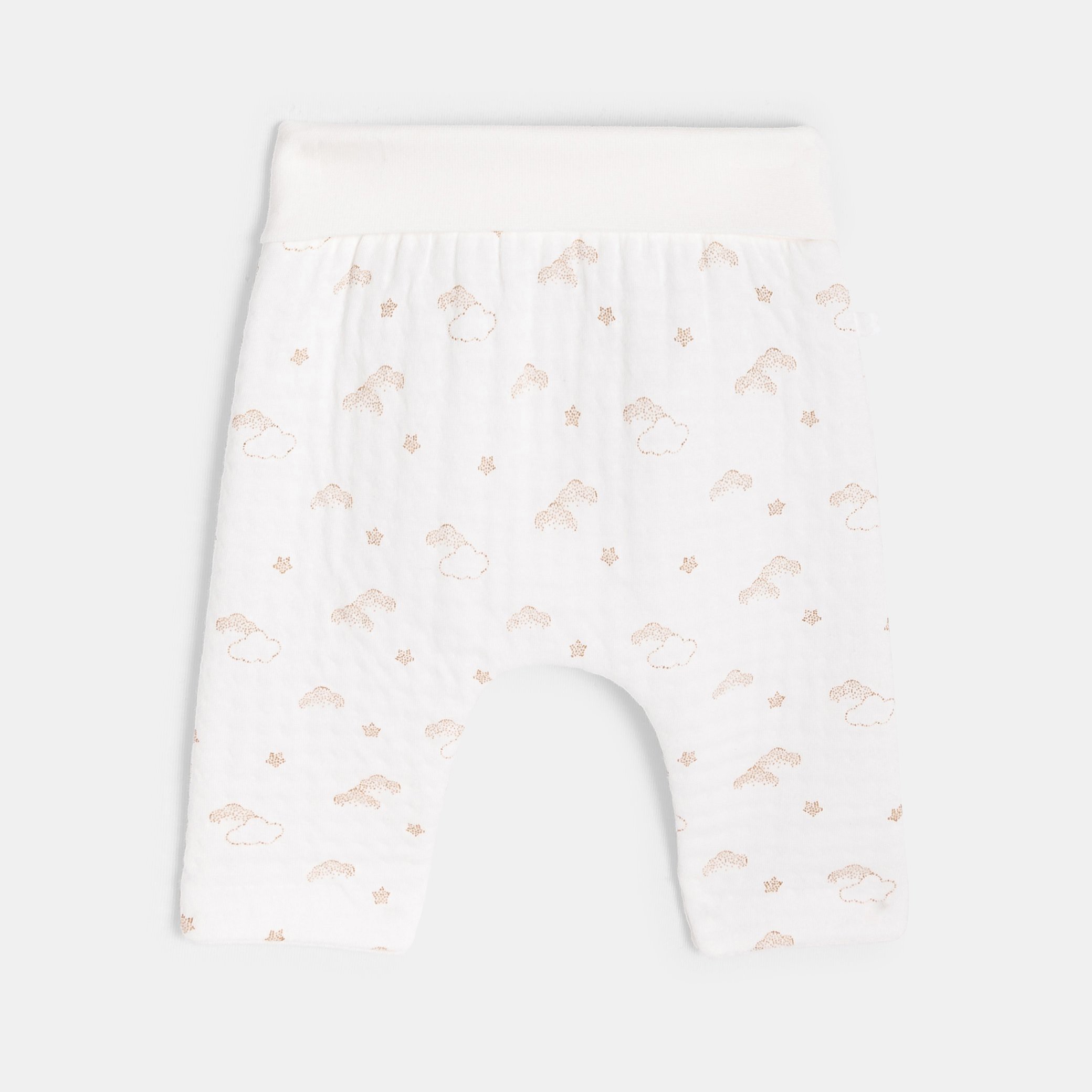 Ensemble 3 pièces beige bébé mixte - Imprimé beige