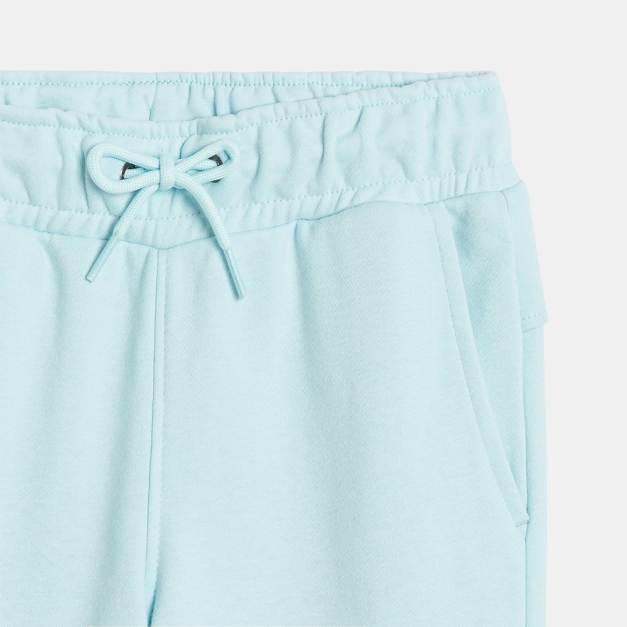 Pantalon de jogging cargo bleu Fille - Bleu glaçon