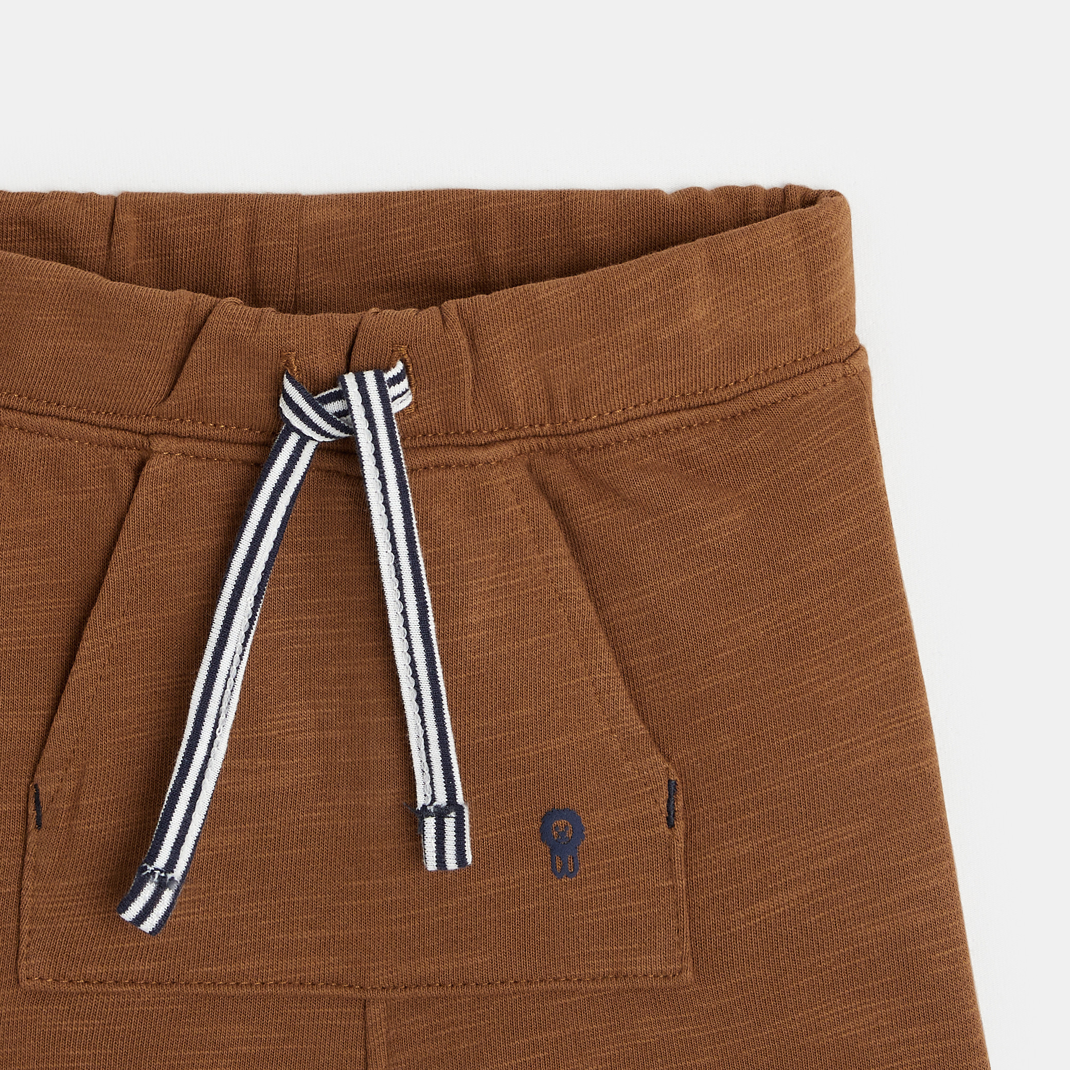 Short molleton beige bébé garçon - Marron Castor