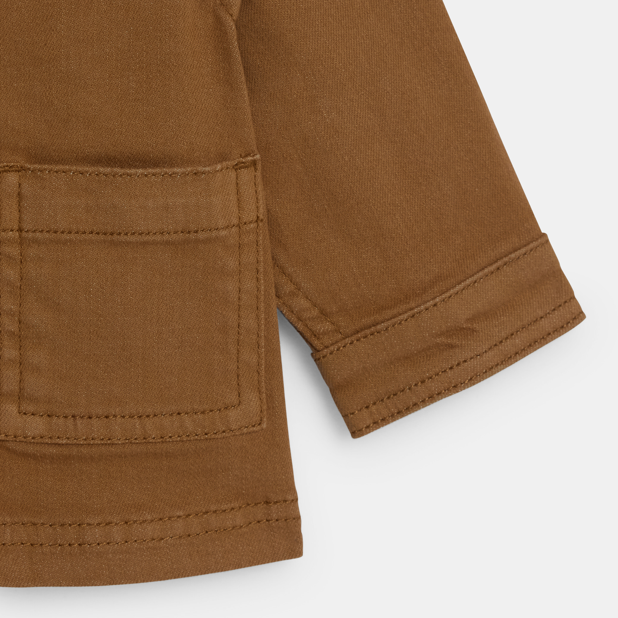 Veste workwear marron bébé garçon - Marron Sienne