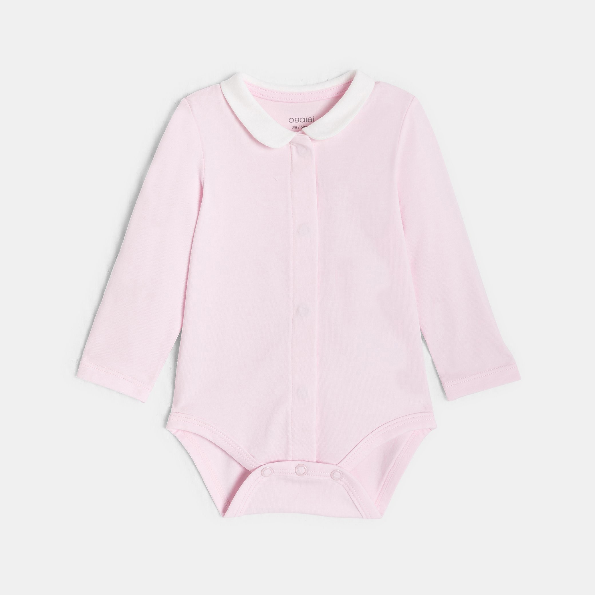 Ensemble rose 3 pièces bébé fille - Imprimé rose