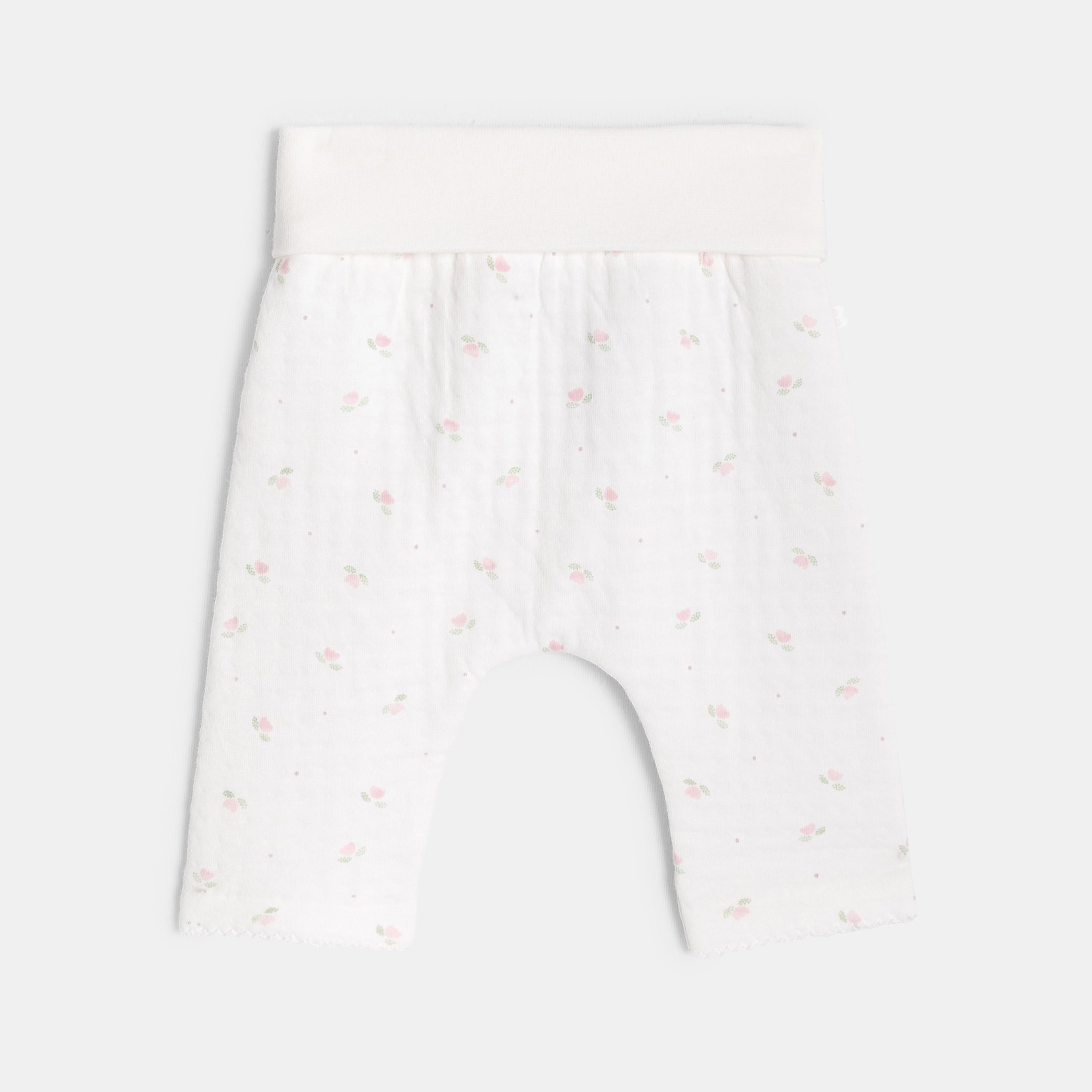 Ensemble rose 3 pièces bébé fille - Imprimé rose