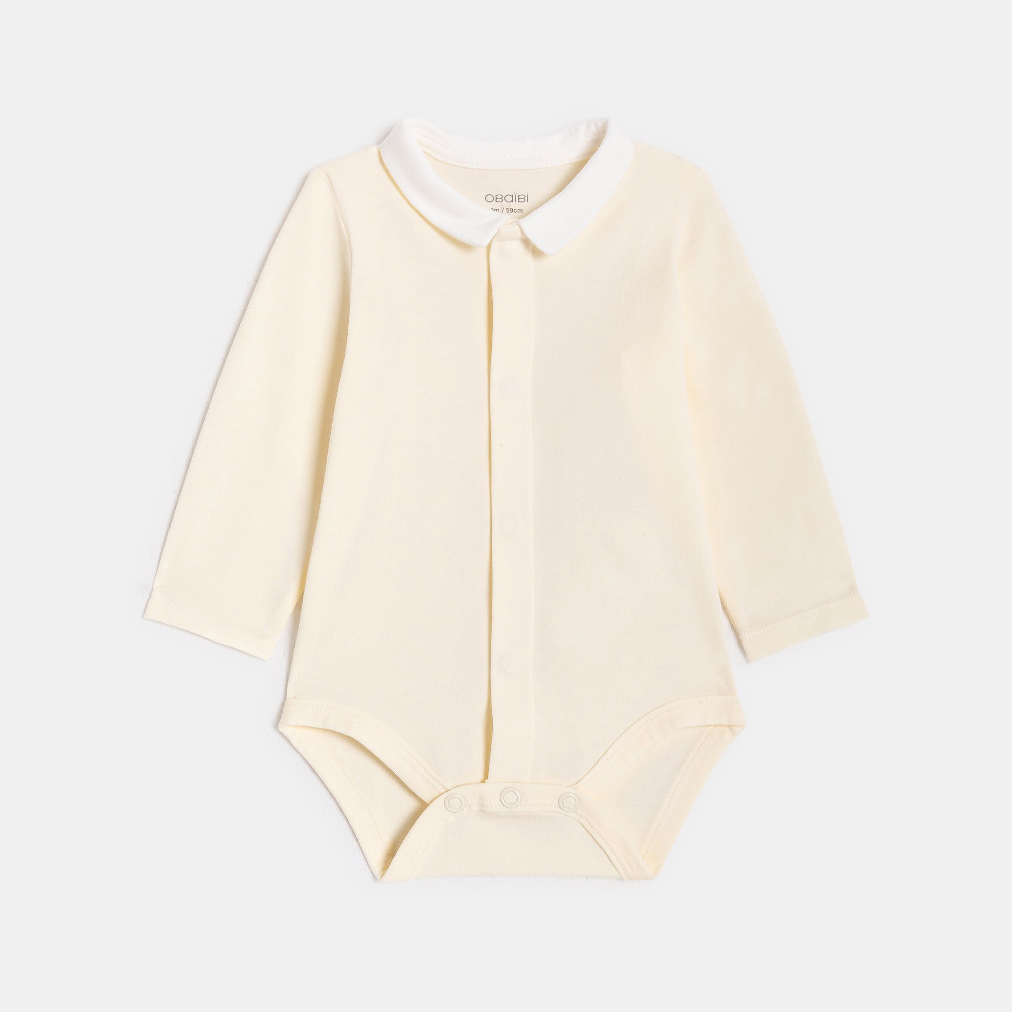 Ensemble 3 pièces beige bébé mixte - Imprimé beige