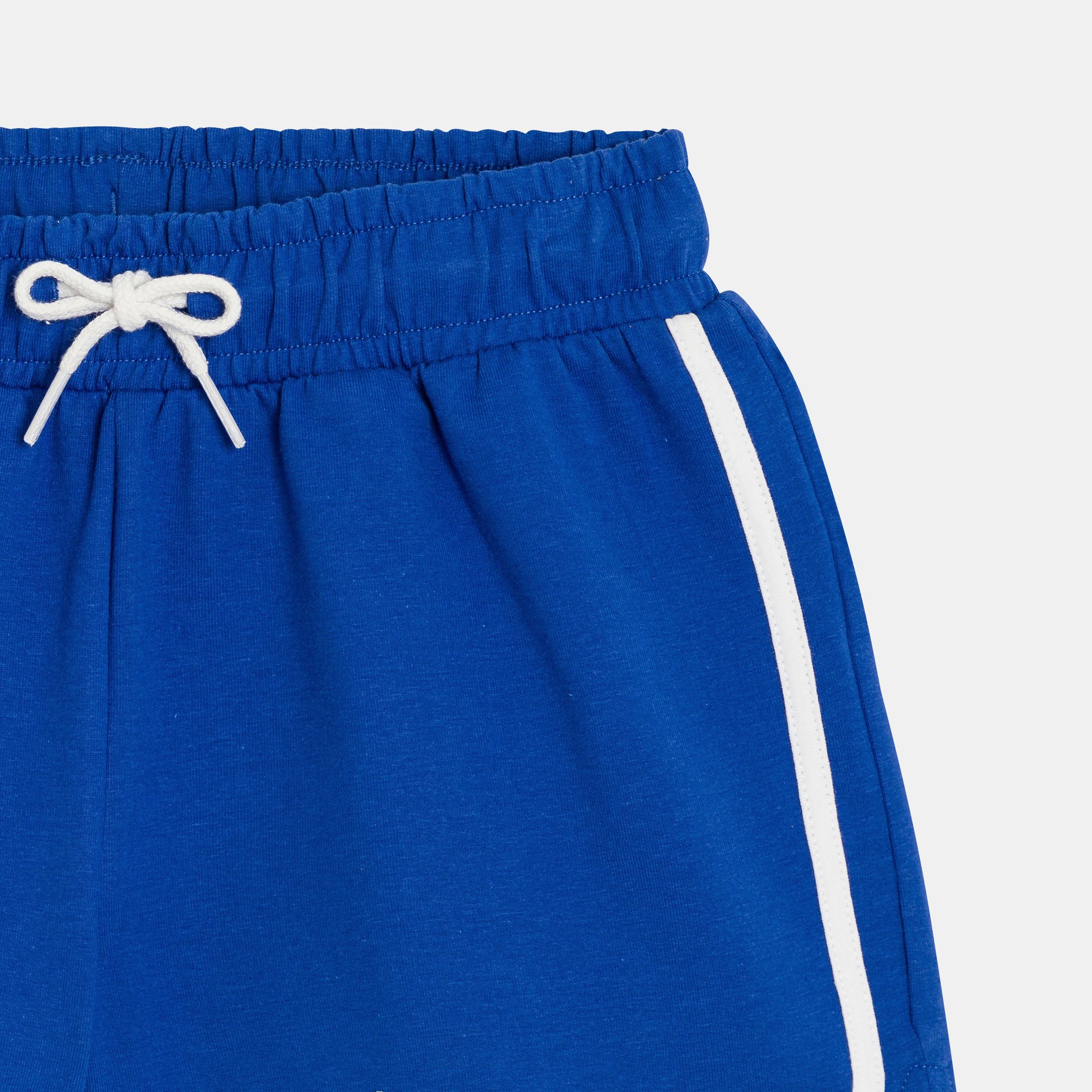 Short molleton léger rose fille - Indigo Moyen Fonce