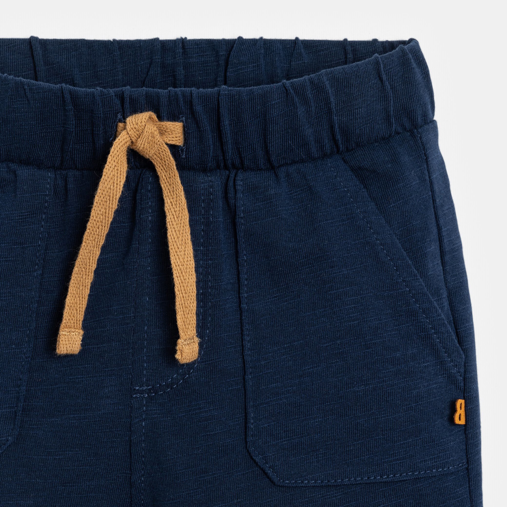 Short jaune bébé garçon - Bleu foncé