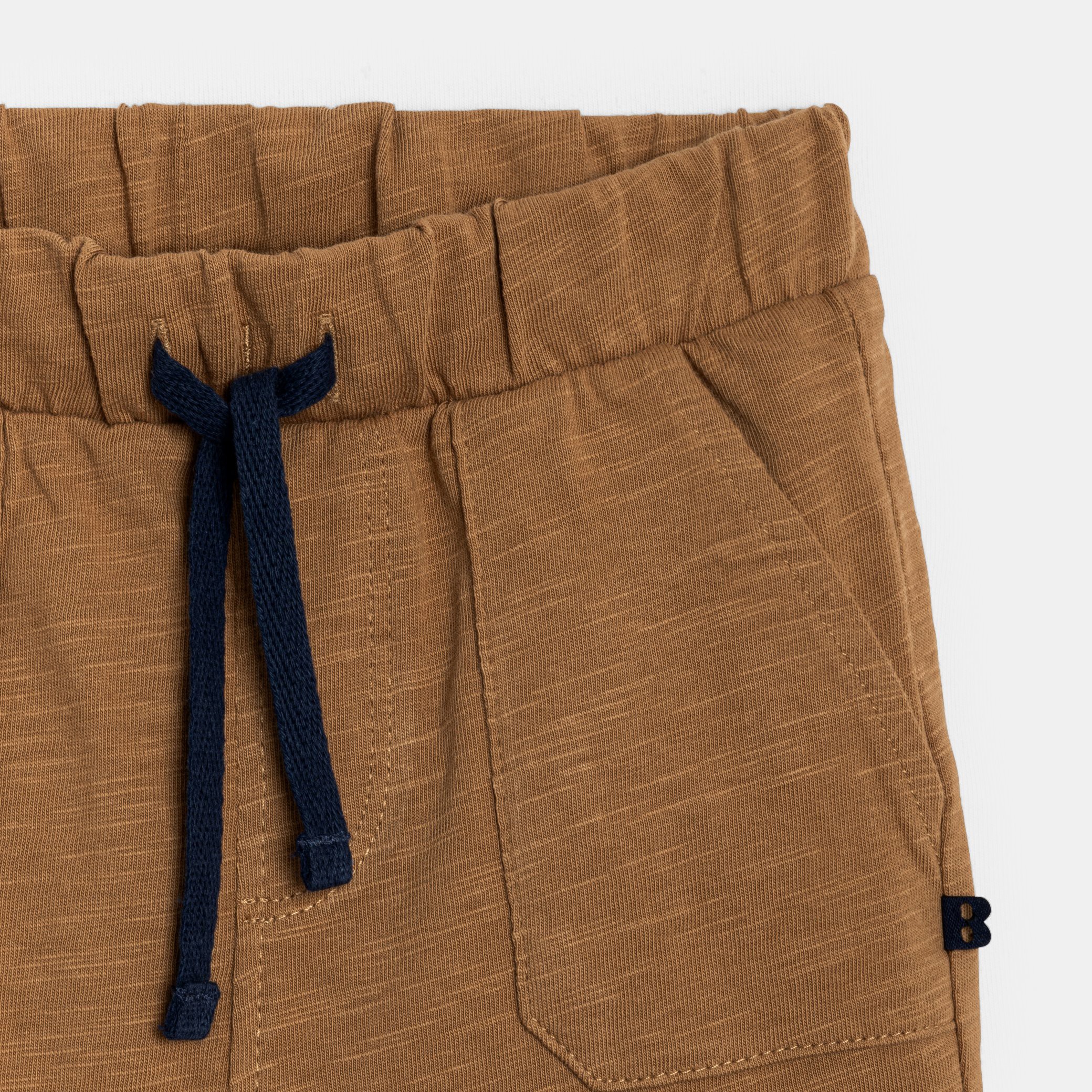Short jaune bébé garçon - Marron Sienne