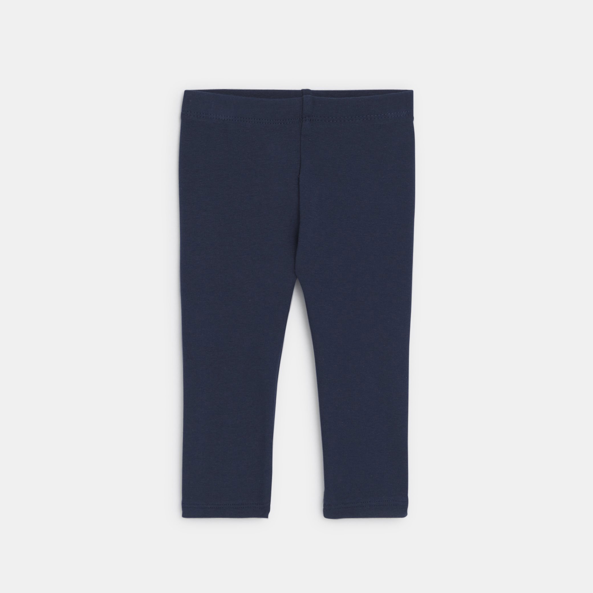 Robe imprimé fleuri et legging bleu bébé fille - Imprimé rose